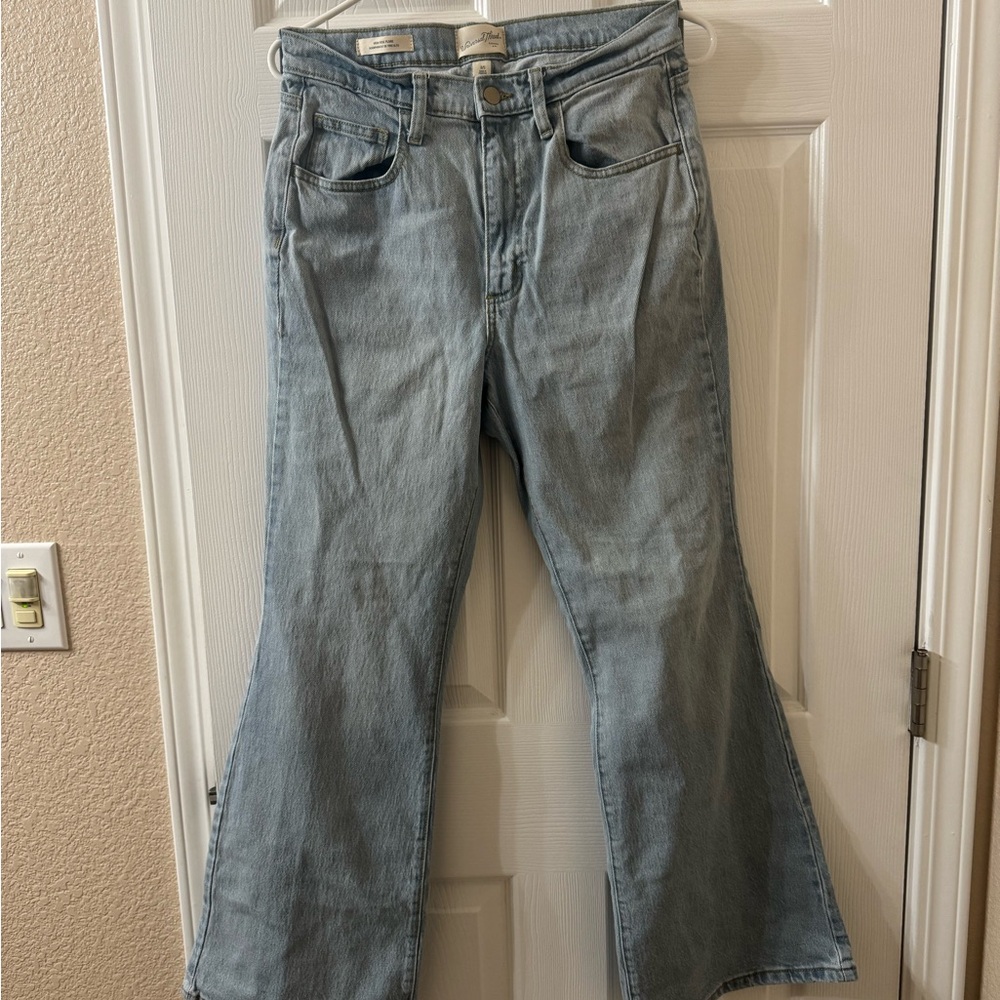 Light Blue Women's Flared Jeans
